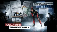 Quando l'allenamento sul ghiaccio diventa una lotta per i soldi: la storia degli atleti tedeschi